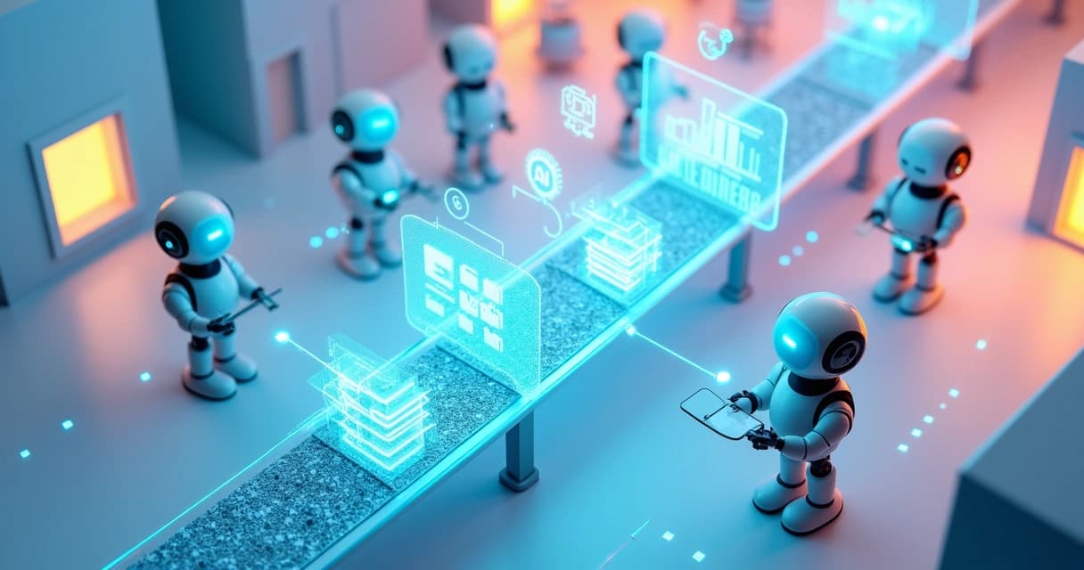 Como criar agentes de IA para automação de processos empresariais