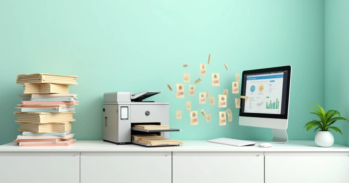 Reduza custos operacionais com digitalização de documentos