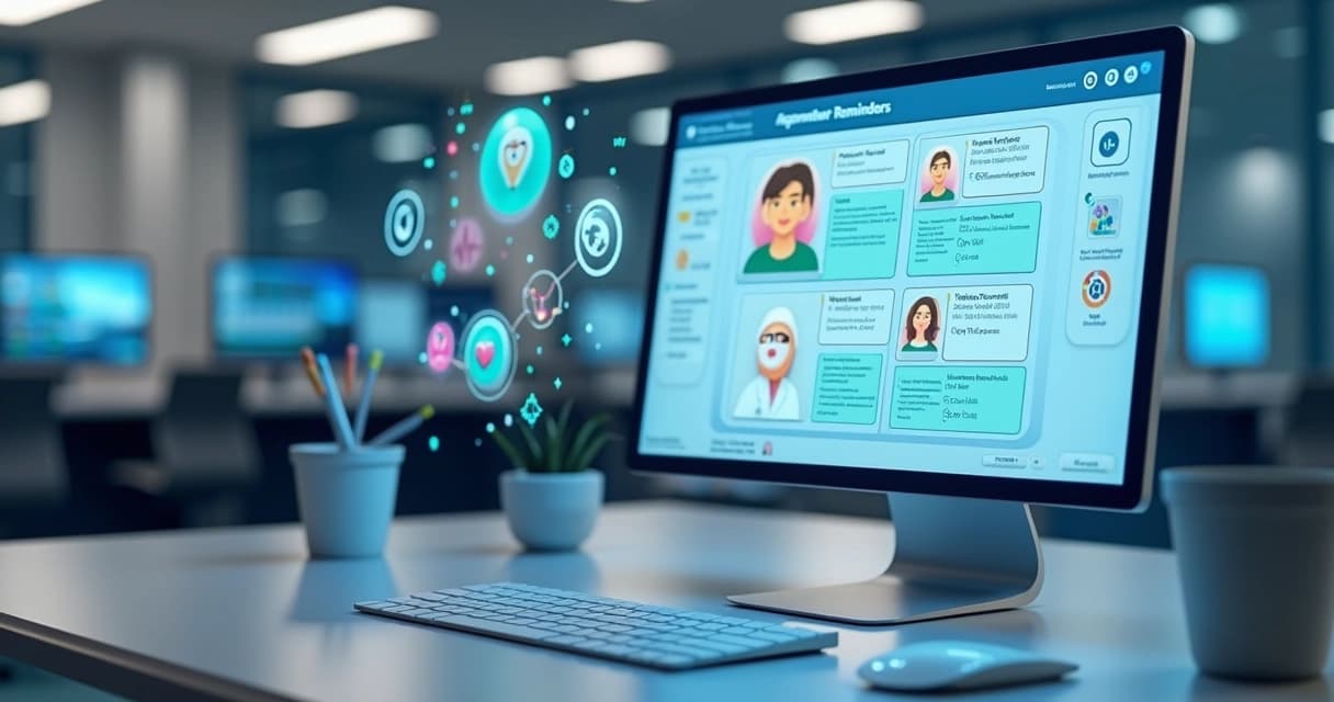 Como a IA personaliza lembretes de consultas em clínicas médicas