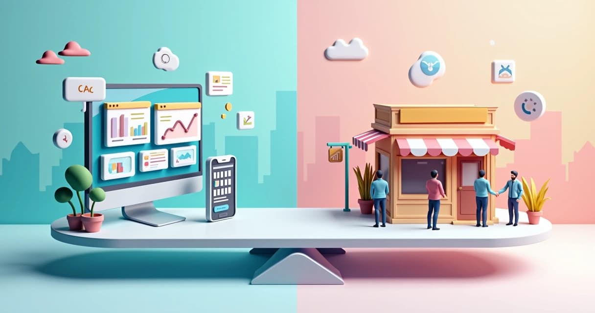 Marketing digital ou parcerias locais: o que traz mais clientes?